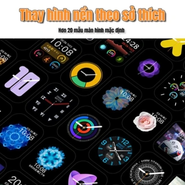 Đồng hồ thông minh PKSAIGON T800 PRM - Nghe gọi, chơi game, nhận thông báo, theo dõi sức khỏe, chống nước, giá 175.000₫ 3