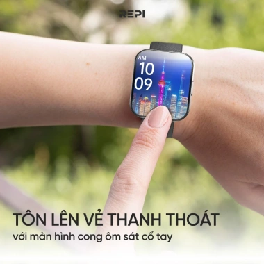 Đồng Hồ Thông Minh REPI Band 34MM Nam Nữ - Cổ Tay Nhỏ, Nghe Gọi, Bảo Hành 12 Tháng, Giá 930k