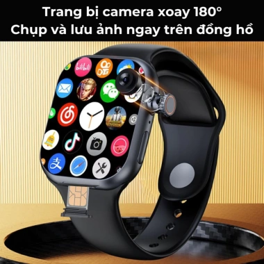 Đồng Hồ Thông Minh S16 Ultra ProMax Gen 5 với Ram 3GB, 32GB, Nút Home Cảm Ứng, Giá 2,5 Triệu