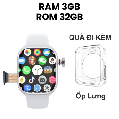 Đồng Hồ Thông Minh Sim S16 PROMAX GEN5 Nghe gọi, tải app, màn hình tràn viền, theo dõi sức khỏe, giảm còn 1.8 triệu