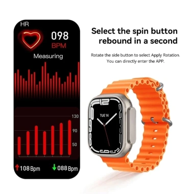 Đồng hồ thông minh T20 Ultra 2 màn hình 2.01″, gọi Bluetooth, sạc không dây, dây đeo 4 trong 1, 183.040₫ 5
