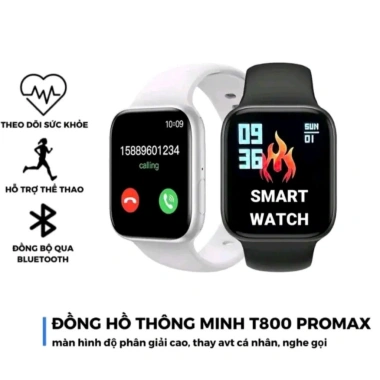 Đồng hồ thông minh T800 - Nghe gọi, chơi game, thông báo sức khỏe, giá chỉ 148.556₫ 2
