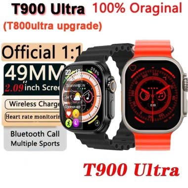 Đồng hồ thông minh T900 Ultra 49mm 2.09 inch Series 8 Chống nước cho phụ nữ - 129.800₫ Đồng hồ thông minh T900 Ultra 49mm 2.09 inch Series 8 Chống nước cho phụ nữ - 129.800₫
