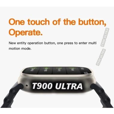 Đồng hồ thông minh T900 Ultra 49mm 2.09 inch Series 8 Chống nước cho phụ nữ - 129.800₫