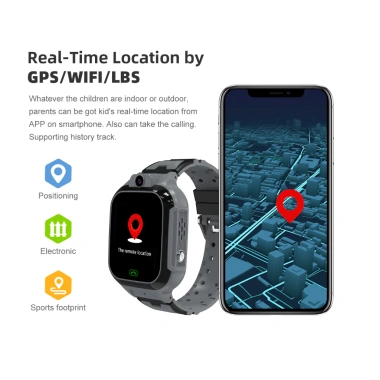 Đồng hồ thông minh trẻ em DH15 - Gọi video, nhắn tin, định vị, chống nước, đo bước chân, tiếng Việt, giảm giá 590.000đ 4