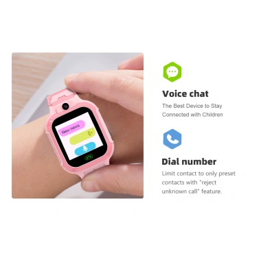 Đồng hồ thông minh trẻ em DH15 - Gọi video, nhắn tin, định vị, chống nước, đo bước chân, tiếng Việt, giảm giá 590.000đ 9