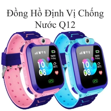 Đồng Hồ Thông Minh Trẻ Em Q12/15 - Sim 2 chiều, Nhắn tin, IP67, SOS khẩn cấp, 200.000₫ 2