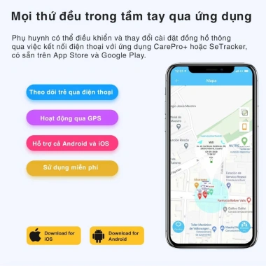 Đồng hồ thông minh trẻ em VALDUS VT31 lắp SIM, gọi video, định vị, cảnh báo, bảo hành 1 năm - 1.08tr