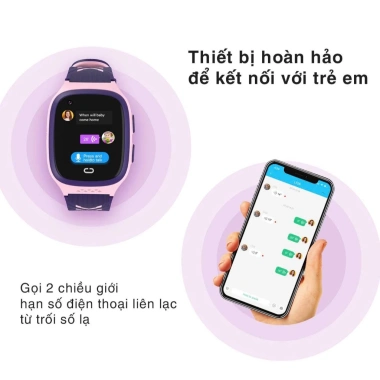 Đồng hồ thông minh trẻ em VALDUS VT31 lắp SIM, gọi video, định vị, cảnh báo, bảo hành 1 năm - 1.08tr