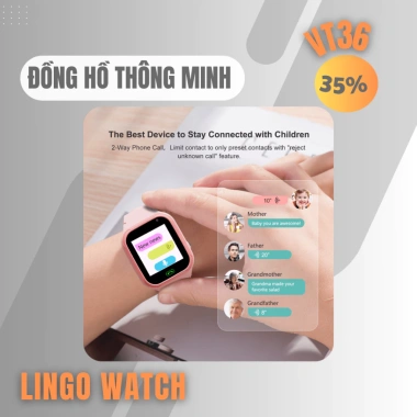Đồng Hồ Thông Minh VT36 Trẻ Em Video 4G, Định Vị LBS/WiFi, IP65, Giá 1.59 Triệu 5 Đồng Hồ Thông Minh VT36 Trẻ Em Video 4G, Định Vị LBS/WiFi, IP65, Giá 1.59 Triệu 5