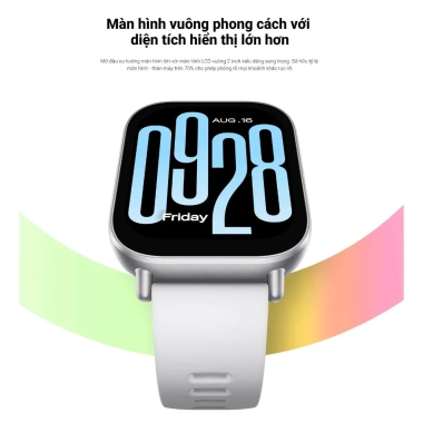 Đồng Hồ Thông Minh Xiaomi Redmi Watch 5 Active - BH 12 Tháng, Giá 930.000 VND, Theo Dõi Sức Khỏe và Thể Thao 3 Đồng Hồ Thông Minh Xiaomi Redmi Watch 5 Active - BH 12 Tháng, Giá 930.000 VND, Theo Dõi Sức Khỏe và Thể Thao 3