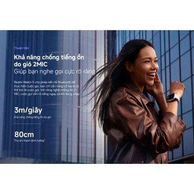 Đồng Hồ Thông Minh Xiaomi Redmi Watch 5 Chính Hãng - BH 12 Tháng - Giá 4.000.000₫ 4 Đồng Hồ Thông Minh Xiaomi Redmi Watch 5 Chính Hãng - BH 12 Tháng - Giá 4.000.000₫ 4