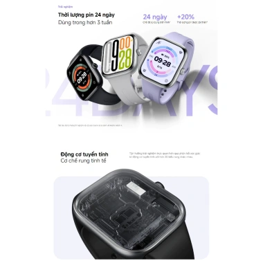 Đồng Hồ Thông Minh Xiaomi Redmi Watch 5 Chính Hãng - BH 12 Tháng - Giá 4.000.000₫ 6 Đồng Hồ Thông Minh Xiaomi Redmi Watch 5 Chính Hãng - BH 12 Tháng - Giá 4.000.000₫ 6