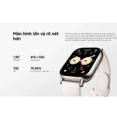 Đồng Hồ Thông Minh Xiaomi Redmi Watch 5 Lite 48.2mm - Pin 12 Tháng, Giảm giá 1.33 Triệu 3