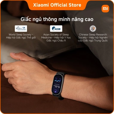 Đồng hồ thông minh Xiaomi Smart Band 10 - AMOLED 1,72 inch siêu mỏng, giá 390.000₫