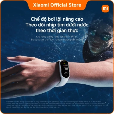 Đồng hồ thông minh Xiaomi Smart Band 10 - AMOLED 1,72 inch siêu mỏng, giá 390.000₫ 6 Đồng hồ thông minh Xiaomi Smart Band 10 - AMOLED 1,72 inch siêu mỏng, giá 390.000₫ 6