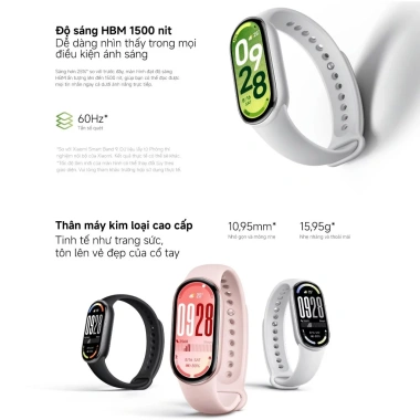 Đồng Hồ Thông Minh Xiaomi Smart Band 10 Chính Hãng BH 12 Tháng Giá 1.109 triệu 4