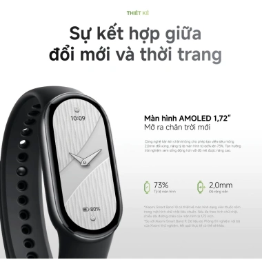 Đồng Hồ Thông Minh Xiaomi Smart Band 10 - Giá 1,109,000 VND, Theo Dõi Sức Khỏe 3