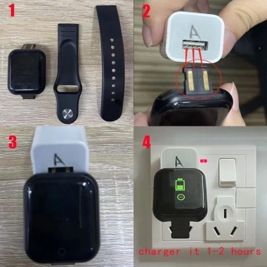 Đồng hồ thông minh Y68 chống nước Bluetooth cho nữ và trẻ em - Giá ưu đãi 31.659