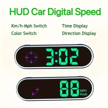 Đồng hồ tốc độ HUD cho ô tô - Hiển thị km/h & MPH kỹ thuật số thông minh