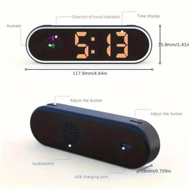 Đồng hồ tốc độ HUD cho ô tô - Hiển thị km/h & MPH kỹ thuật số thông minh