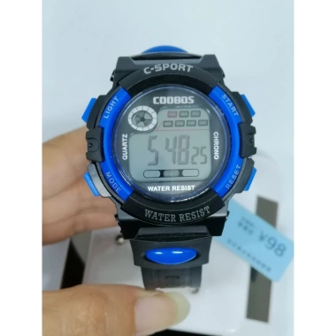 Đồng hồ trẻ em điện tử COOBOS đa năng chống nước, đèn bảy màu, giá chỉ 55.000₫ giảm mạnh