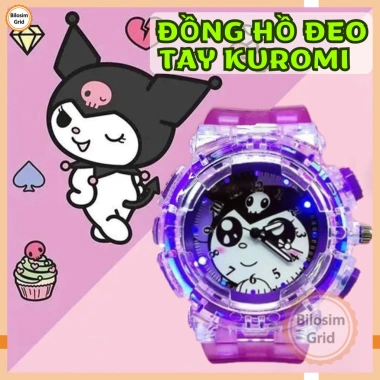 Đồng hồ trẻ em LED 3D đa mẫu hoạt hình - Quà tặng siêu cute, chỉ 26.800₫