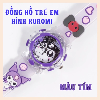 Đồng hồ trẻ em LED 3D đa mẫu hoạt hình - Quà tặng siêu cute, chỉ 26.800₫