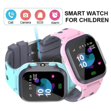 Đồng hồ trẻ em YUNANUN GPS SOS, theo dõi vị trí thẻ SIM, chống nước an toàn 6