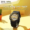 Đồng hồ trẻ em ZGO Pokemon Pikachu chống nước 50M, bấm giờ, báo thức, lịch - giá ưu đãi 800.590 VND 4