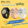 Đồng hồ trẻ em ZGO Pokemon Pikachu chống nước 50M, bấm giờ, báo thức, lịch - giá ưu đãi 800.590 VND 7
