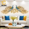 Đồng hồ treo tường công đôi may mắn 686 kim trôi – Phòng khách rộng, giảm giá 16% 8