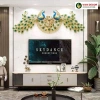 Đồng Hồ Treo Tường Công Phượng Khổng Tước Kim Trôi 1M8 Lianzhang VIVA DECOR V2.888 Giá 1,07 Triệu 3