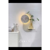 Đồng hồ treo tường decor mặt trăng LED, kệ cắm hoa sang trọng, đẹp nhà cửa 459.000₫ 6