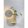 Đồng hồ treo tường decor mặt trăng LED, kệ cắm hoa sang trọng, đẹp nhà cửa 459.000₫ 7