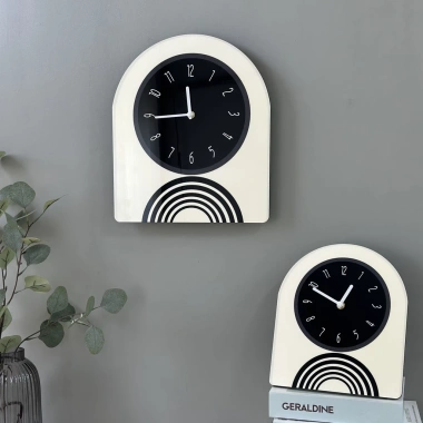 Đồng Hồ Treo Tường Đen Đơn Giản Hiện Đại - Trang Trí Nhà Cửa Giá 196,020₫