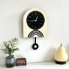 Đồng Hồ Treo Tường Đen Đơn Giản Hiện Đại - Trang Trí Nhà Cửa Giá 196,020₫ 5
