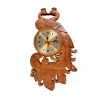 Đồng hồ treo tường gỗ hương Trạm khắc chim công Giá ưu đãi 390.000₫, thiết kế sang trọng 2