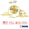 Đồng hồ treo tường Hươu Tài Lộc MOD Decor - Trang trí phong thủy, giảm còn 969.000₫