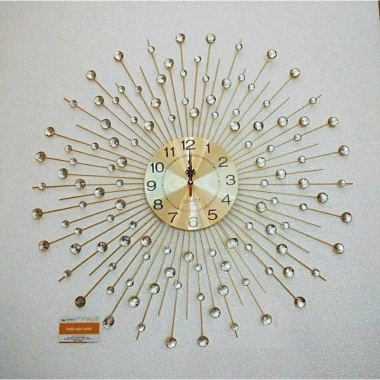 Đồng hồ treo tường kim trôi 70cm - Trang trí phòng khách, phòng ngủ, không tiếng động, giá rẻ 550k 9