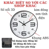 Đồng hồ treo tường kim trôi Quartz mạ vàng - Cao cấp, không tiếng động, giá rẻ 61.900₫ 2
