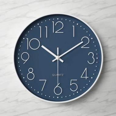 Đồng hồ treo tường kim trôi Quartz mạ vàng - Cao cấp, không tiếng động, giá rẻ 61.900₫ 6