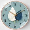 Đồng hồ treo tường mặt kính kim trôi cao cấp 30cm/20cm - Giá ưu đãi 90.160 VND 2