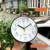 Đồng hồ treo tường mặt kính kim trôi cao cấp 30cm/20cm - Giá ưu đãi 90.160 VND 9