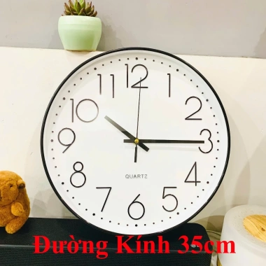 Đồng hồ treo tường mặt kính kim trôi cao cấp 30cm/20cm - Giá ưu đãi 90.160 VND 10 Đồng hồ treo tường mặt kính kim trôi cao cấp 30cm/20cm - Giá ưu đãi 90.160 VND 10