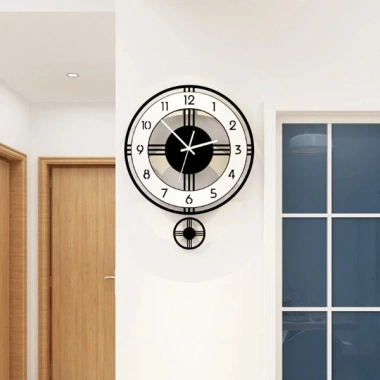 Đồng hồ treo tường quả lắc sang trọng CL004 - 3 kích thước 35x45 40x50 45x60 cm - Giá ưu đãi 549.000₫