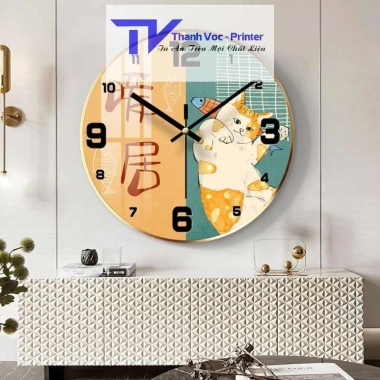 Đồng Hồ Treo Tường Tráng Gương Kim Trôi Sang Trọng D30 & D60 - Giá 260k, Giảm 52k 7