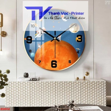 Đồng Hồ Treo Tường Tráng Gương Kim Trôi Sang Trọng D30 và D60 - Giá Rẻ 260k 3