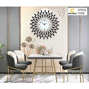 Đồng hồ treo tường trang trí MOD Decor 1.245 - Lianzhang JJT, giảm còn 560.000 VND 6