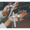 Đồng hồ Ulzzang nam nữ mặt tròn dây da chính hãng - Giá chỉ 1.009.000 VNĐ, giảm 23% 7